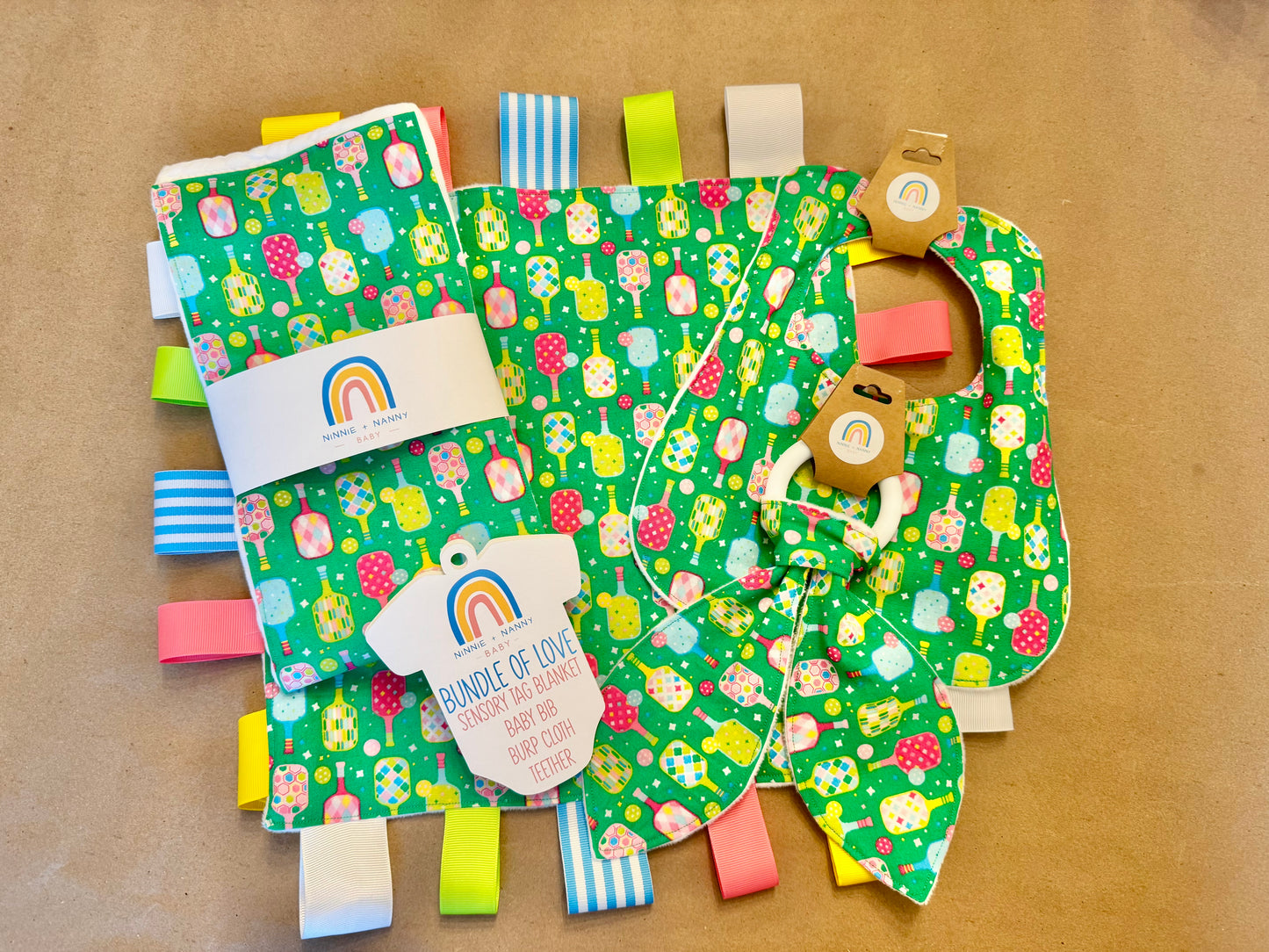 Little Dink - Pickleball : Burp Cloth