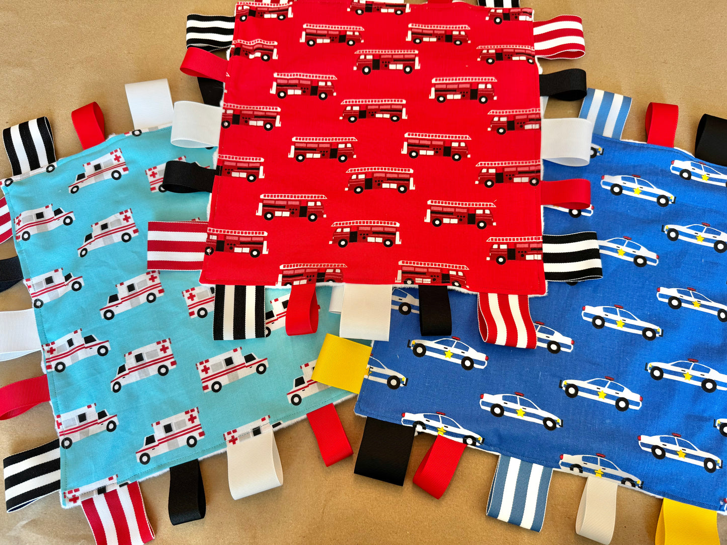 First Responders - Police Cars : Tag Blanket