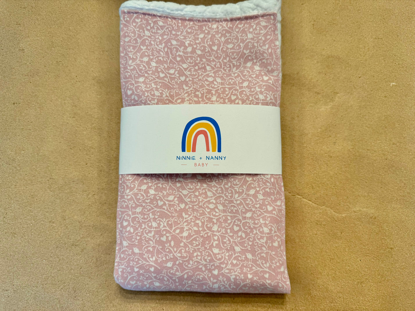 Little Lovebirds : Burp Cloth
