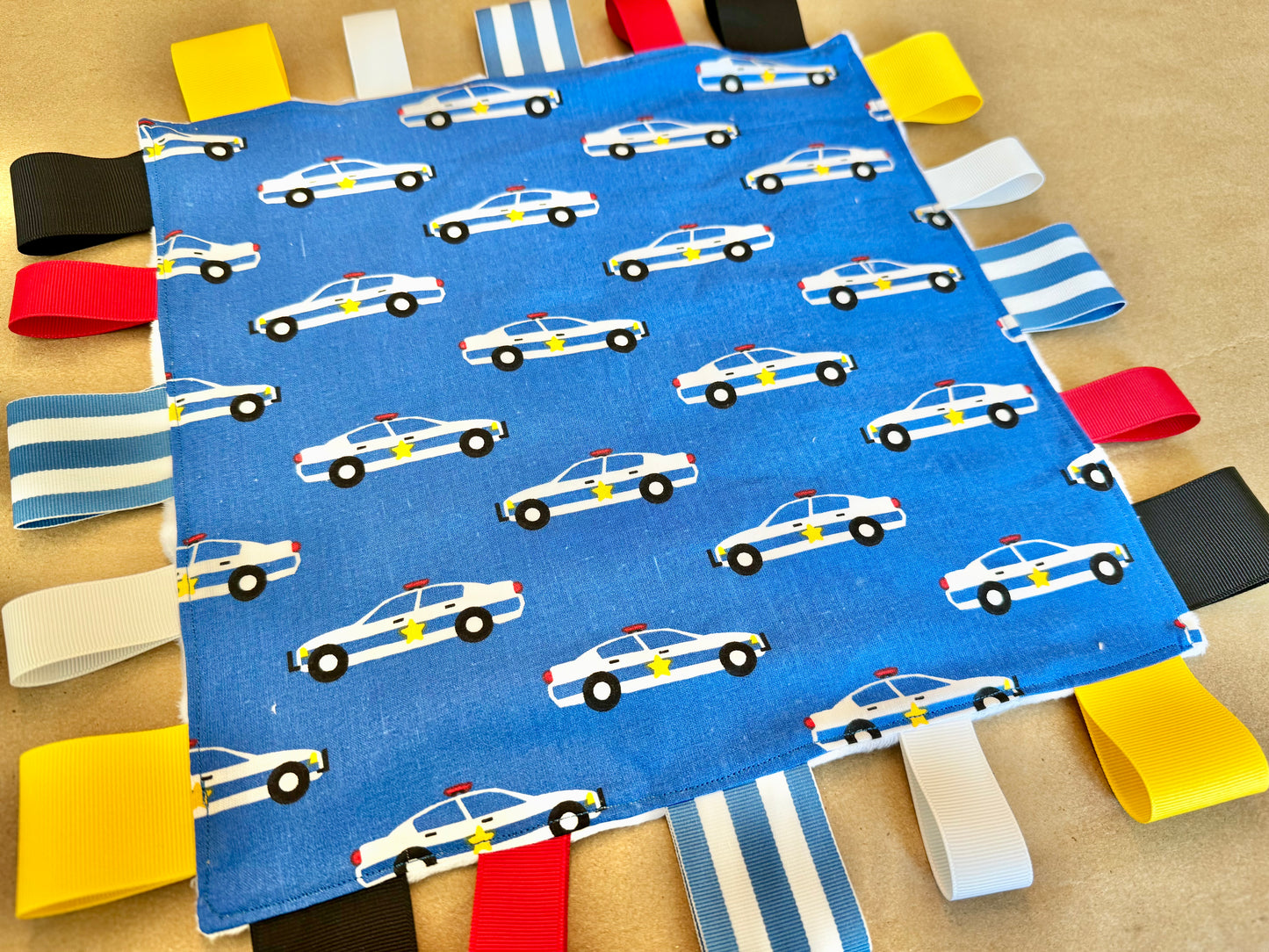 First Responders - Police Cars : Tag Blanket