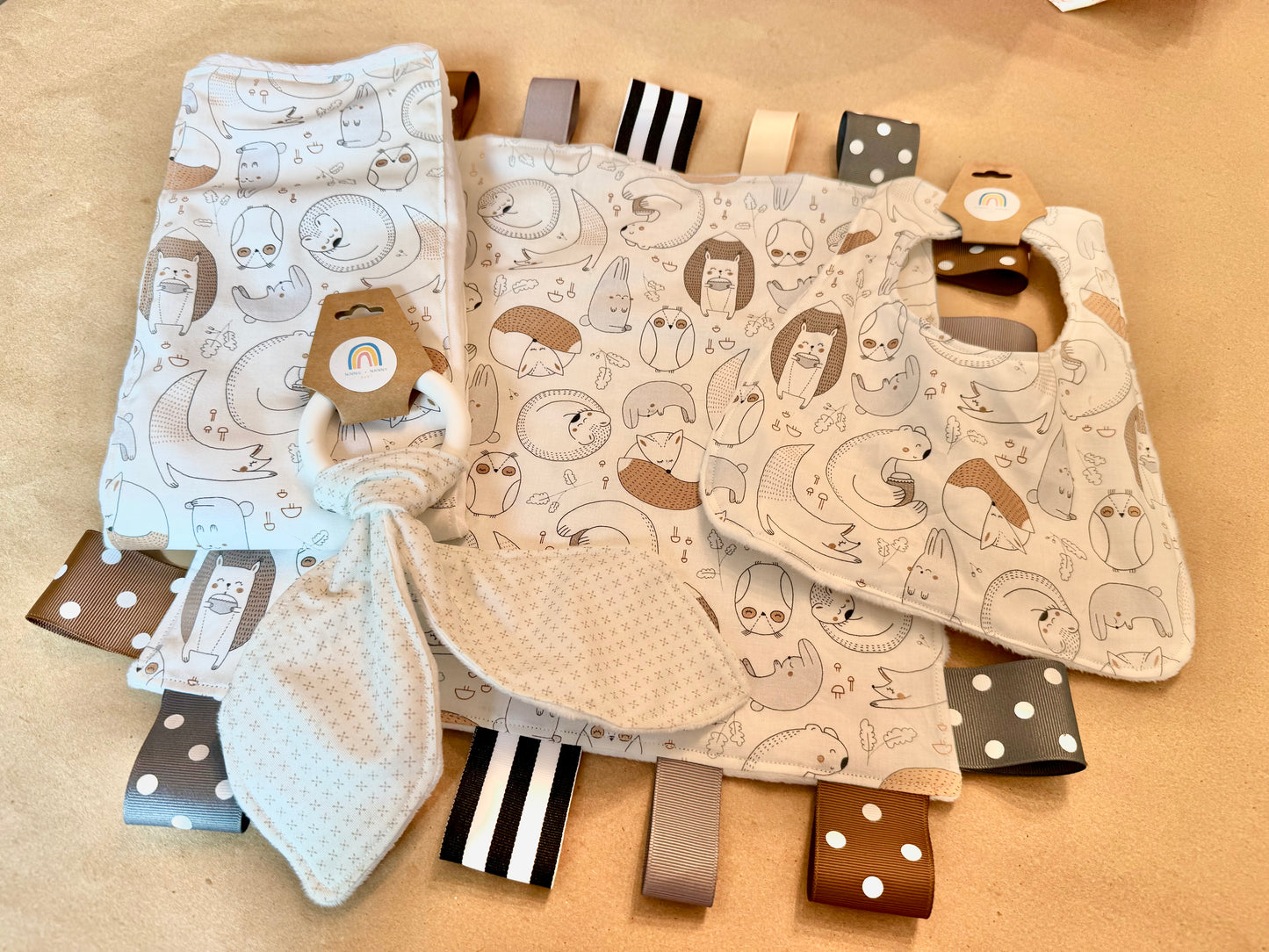 Forest Friends : Burp Cloth
