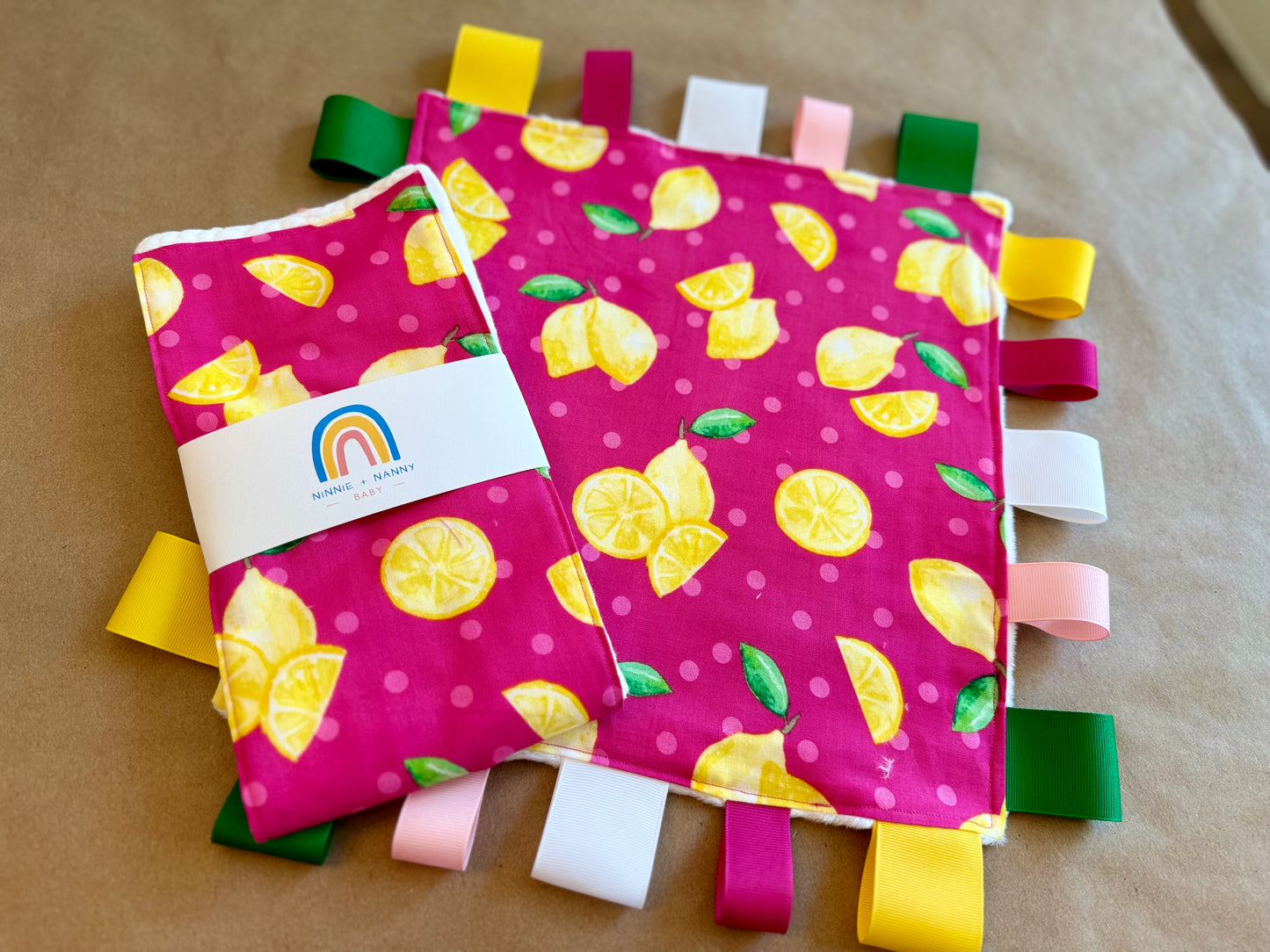 baby infant newborn babies baby gift baby shower gift baby boy baby girl baby shower gift ideas new mom mom-to-be expectant mom baby essentials baby must-haves bandana bib burp cloth sensory tag blanket blankie teether teething ring nursing feeding baby a