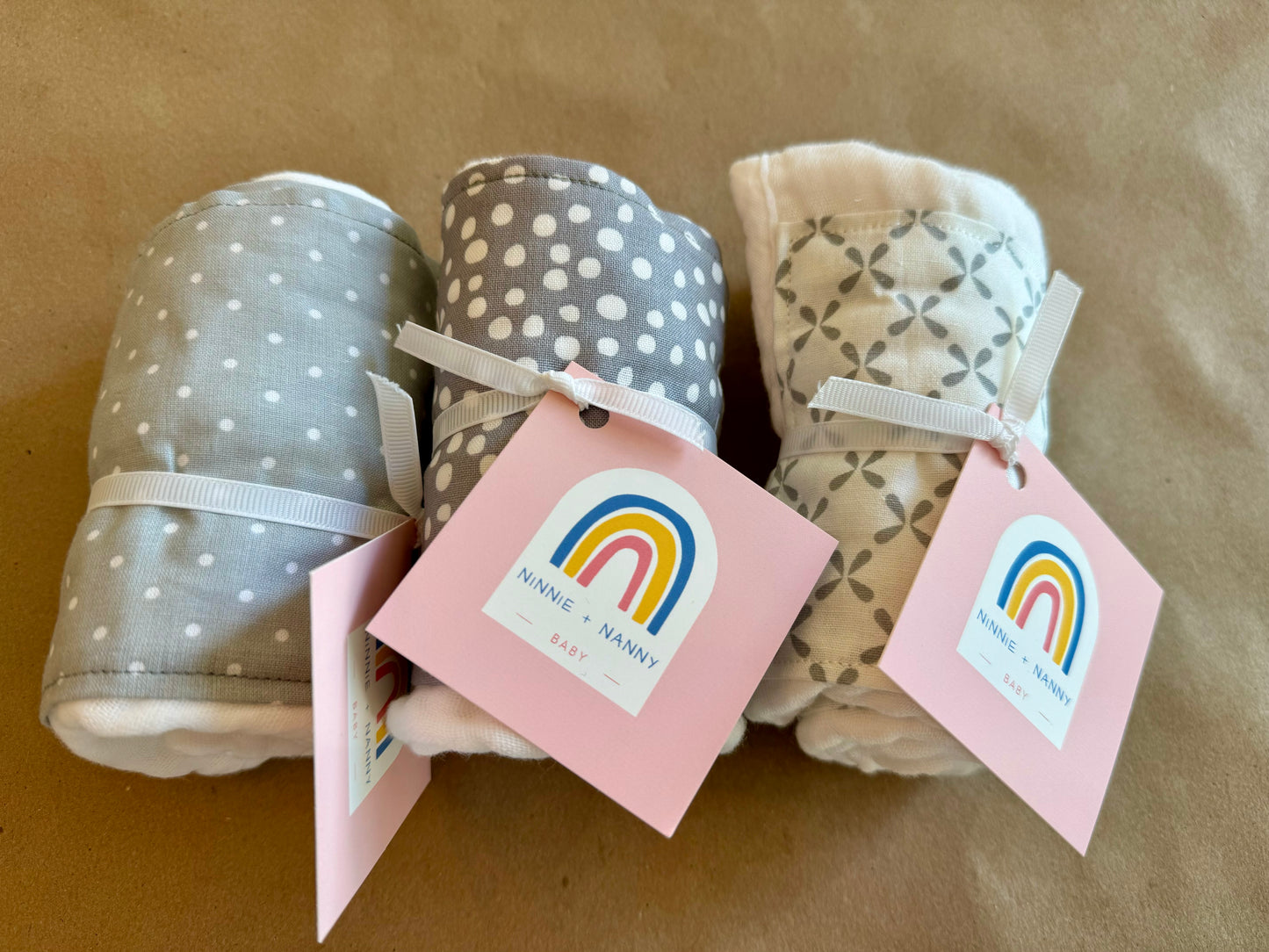 baby infant newborn babies baby gift baby shower gift baby boy baby girl baby shower gift ideas new mom mom-to-be expectant mom baby essentials baby must-haves bandana bib burp cloth sensory tag blanket blankie teether teething ring nursing feeding baby a