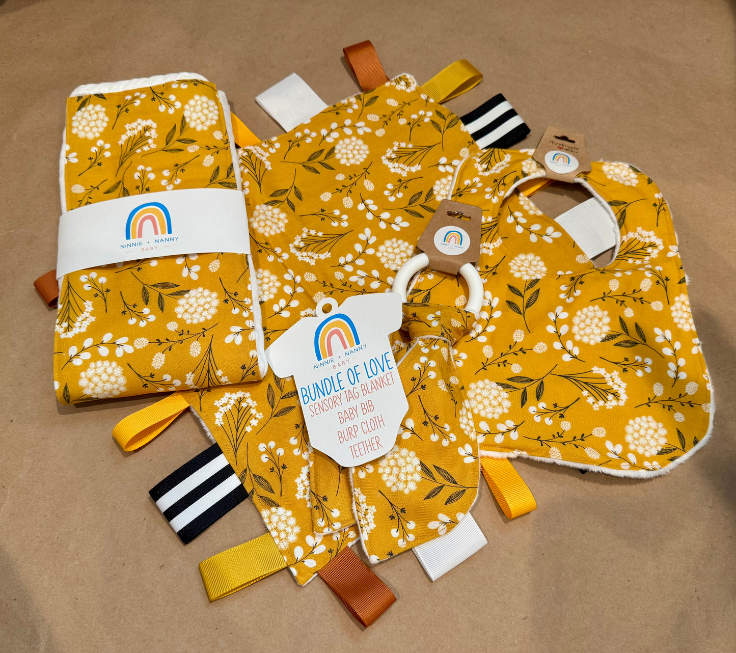 Bundle of Love - Mustard Wildflowers