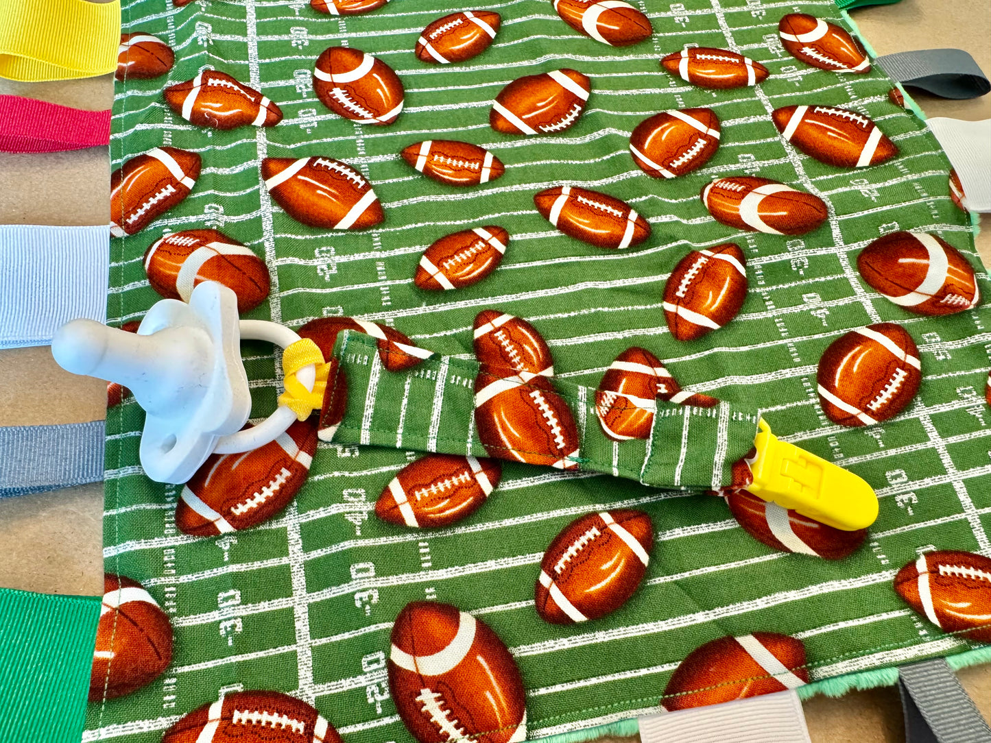 Touchdown - Football : Pacifier Clip