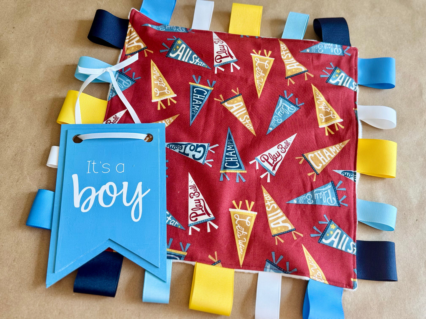 Pennant Baby Announcement : It's a Girl + It's a Boy