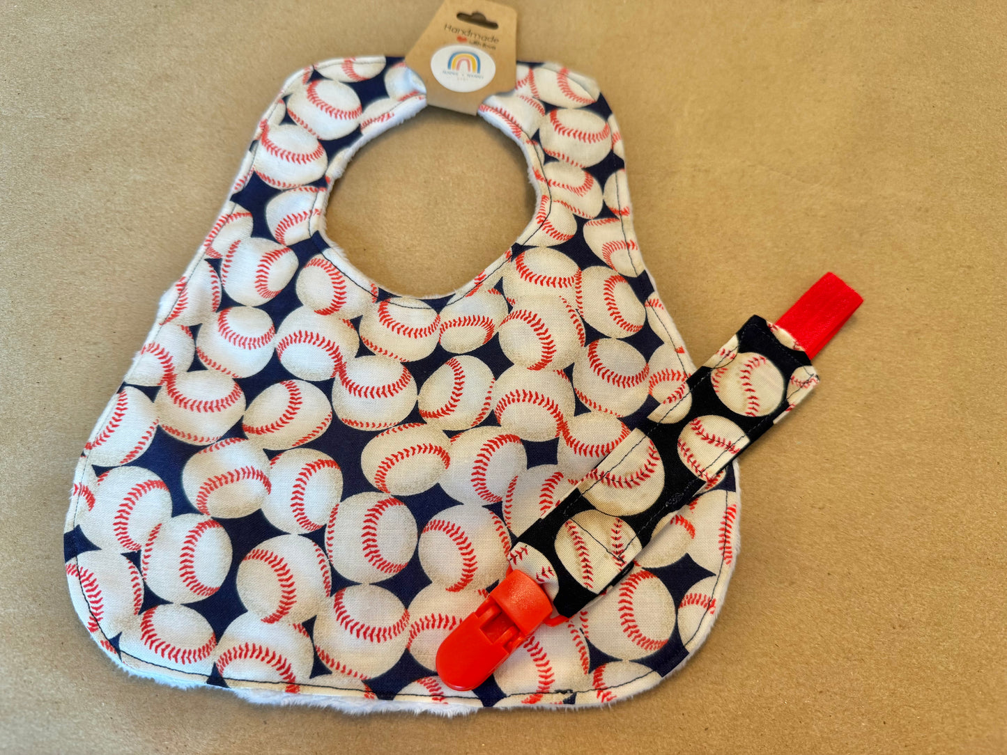 Take Me Out to the Ballgame - Baseball : Pacifier Clip