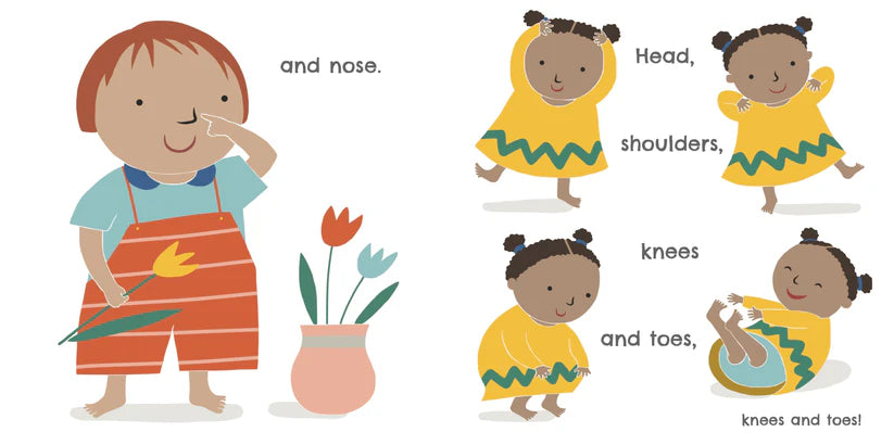 Head, Shoulders, Knees and Toes : Child's Play - Board Book