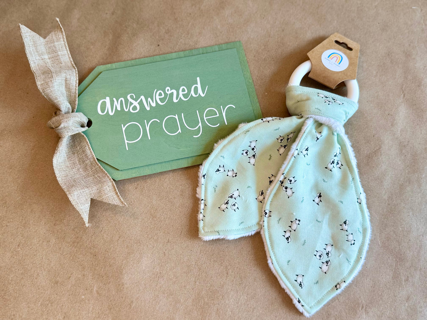 Gift Tag Baby Announcement : Answered Prayer