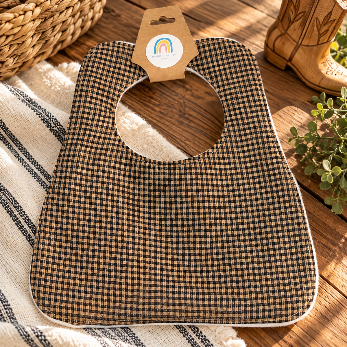 Stockyard Check : Baby Bib