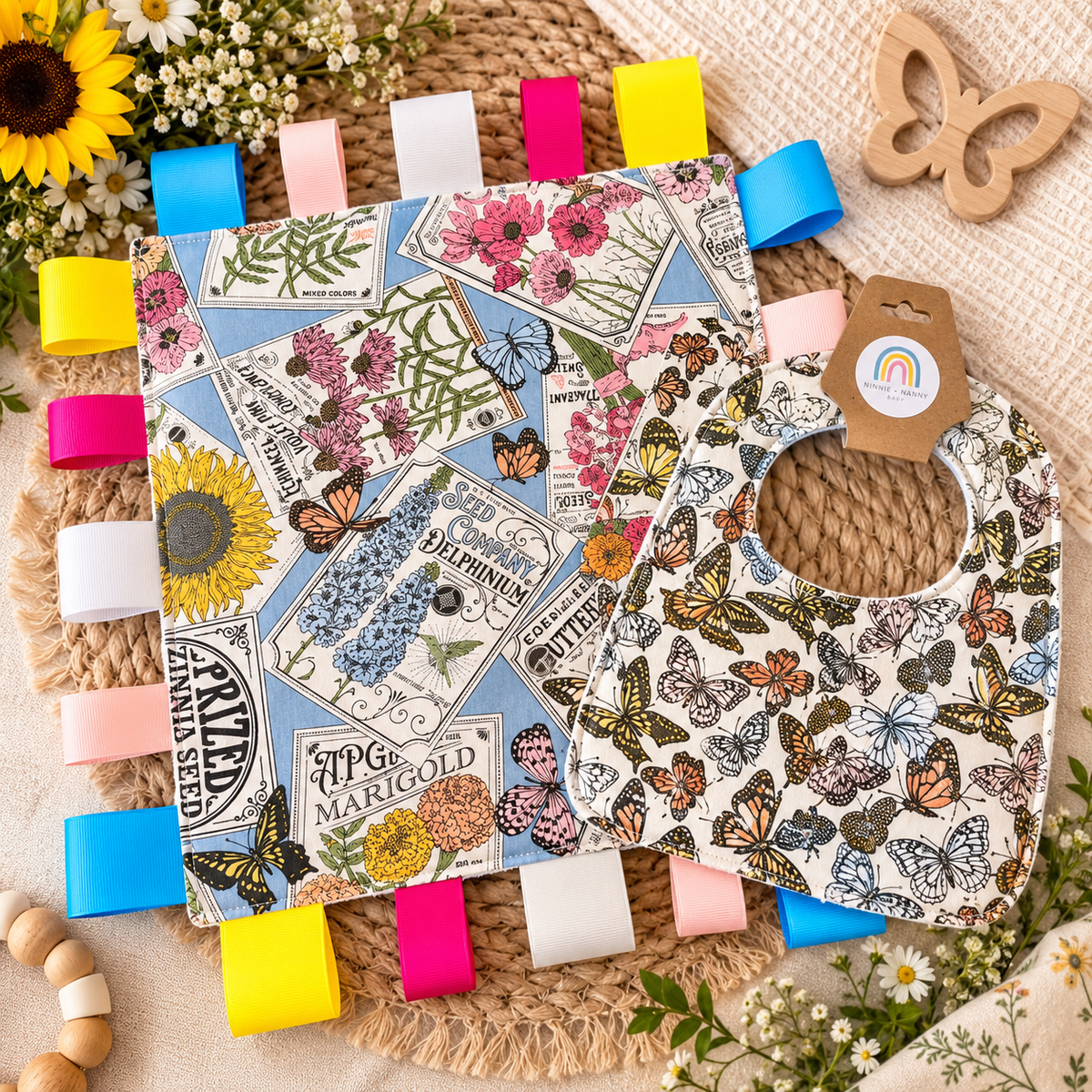 Wildflower Seed Packet Baby Collection