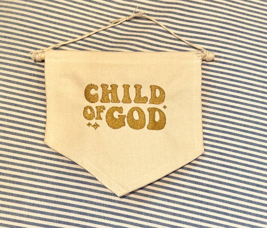 Child of God : Canvas Banner