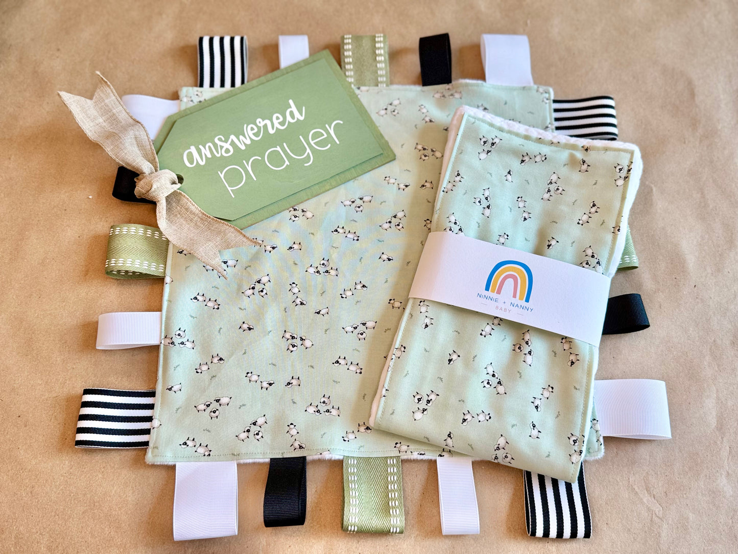 Jesus Leaves the 99 : Burp Cloth