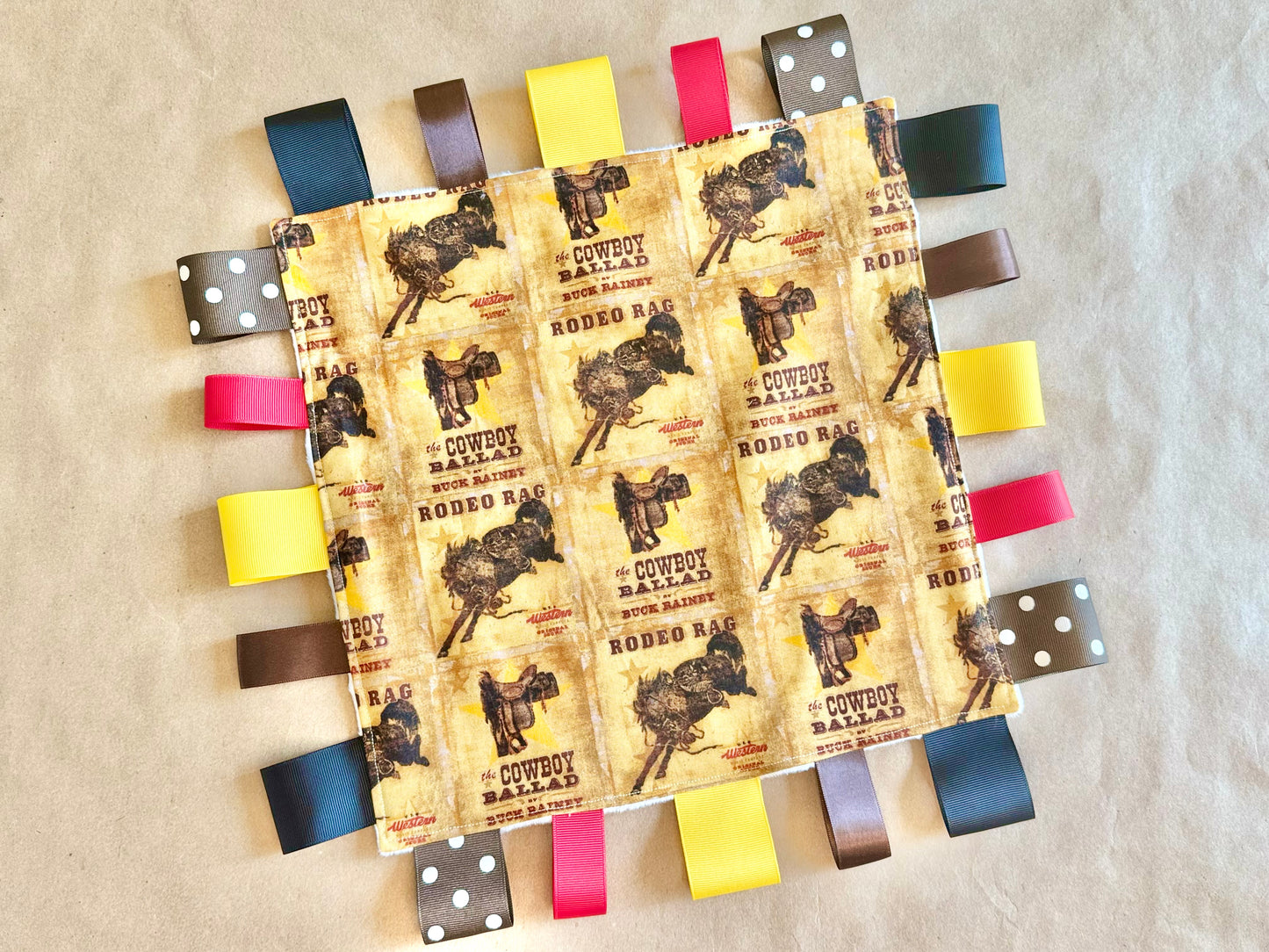 Rodeo Cowboy : Tag Blanket