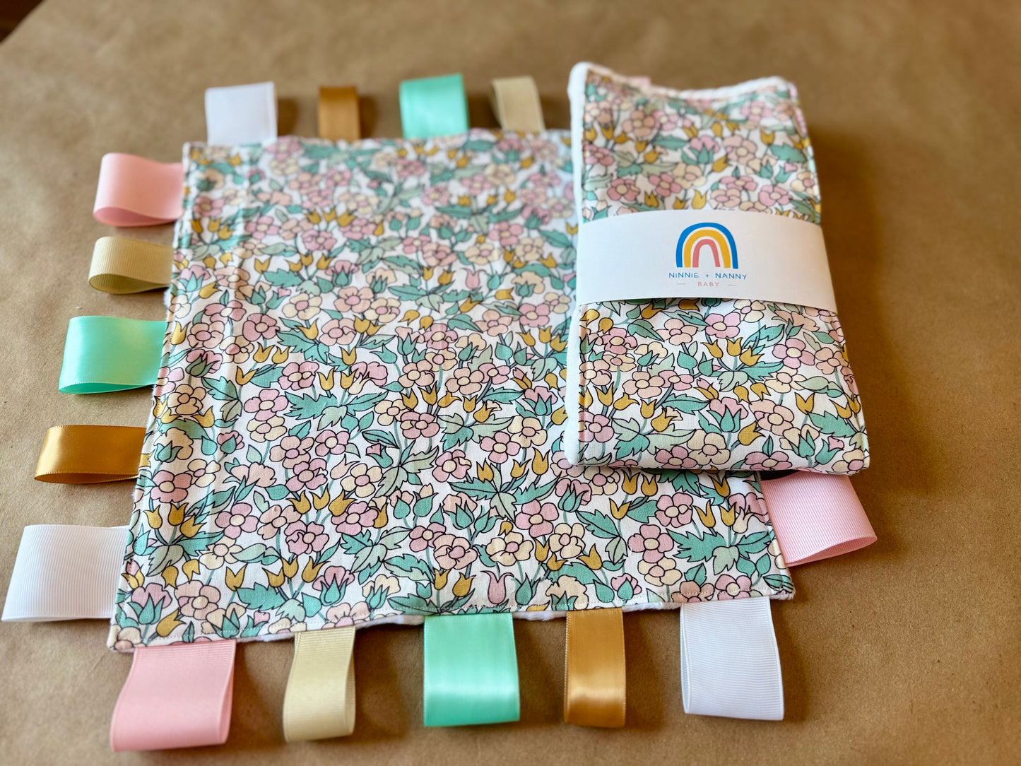 Josie - Sweet Floral : Burp Cloth