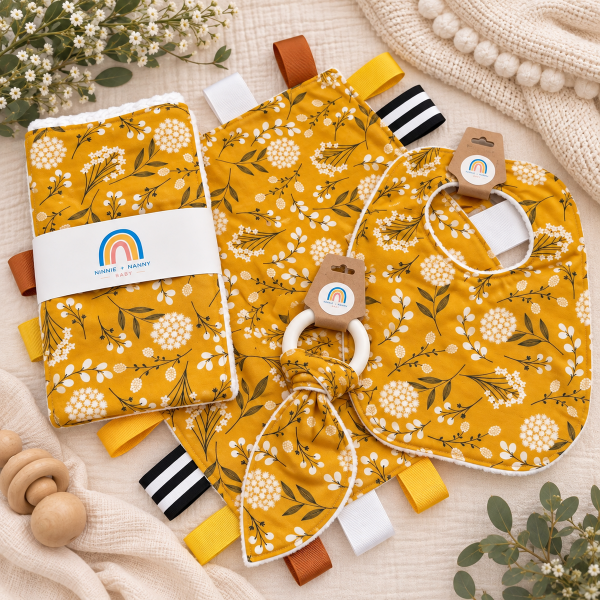 Bundle of Love - Mustard Wildflowers