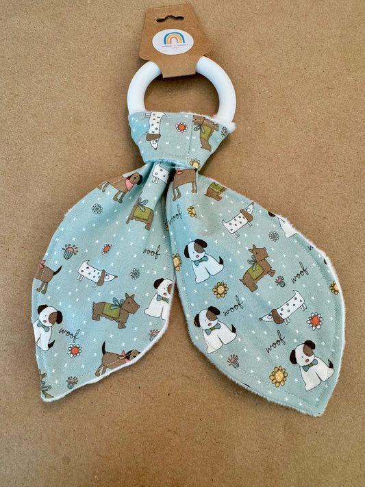 Pretty Puppies - Sage : Teether