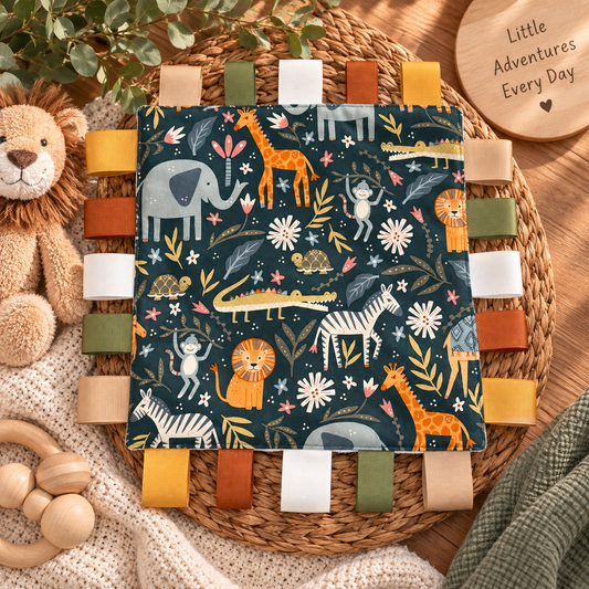 It’s a Jungle Out There : Tag Blanket