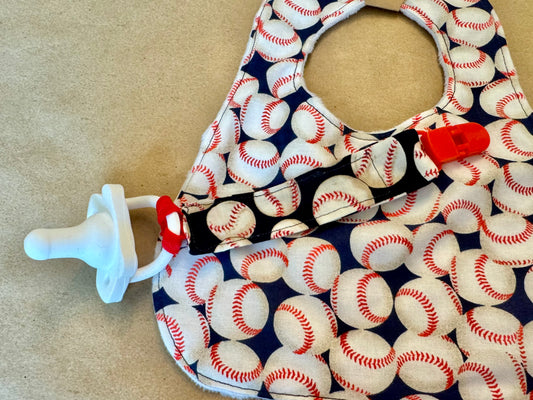 Take Me Out to the Ballgame - Baseball : Pacifier Clip