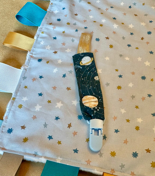 Astronaut : Pacifier Clip
