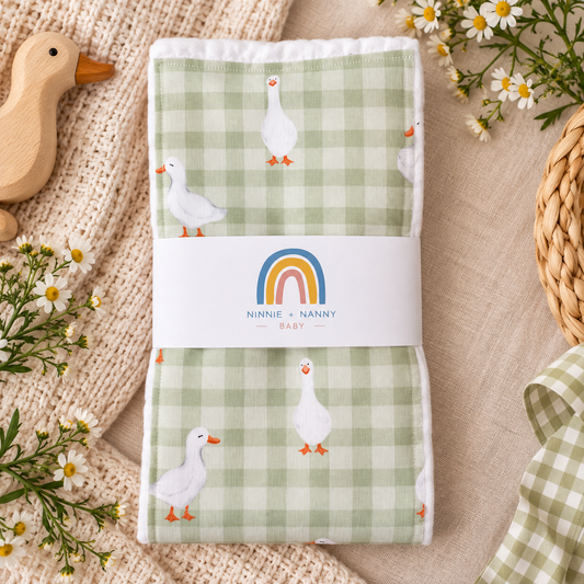 Silly Goose : Burp Cloth