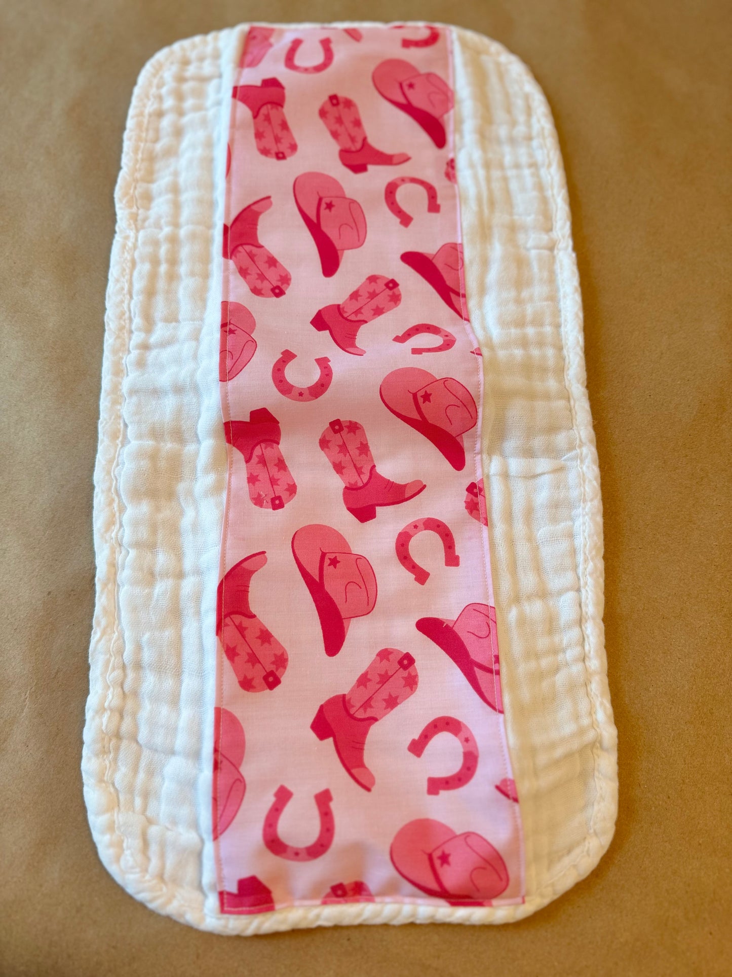 Cowgirls : Burp Cloth