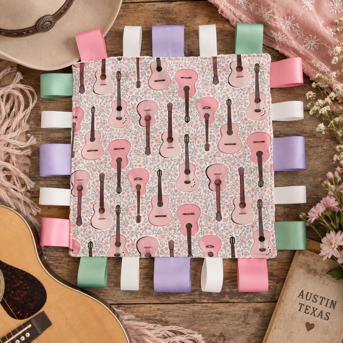 Austin Wildflower : Tag Blanket