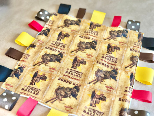 Rodeo Cowboy : Tag Blanket