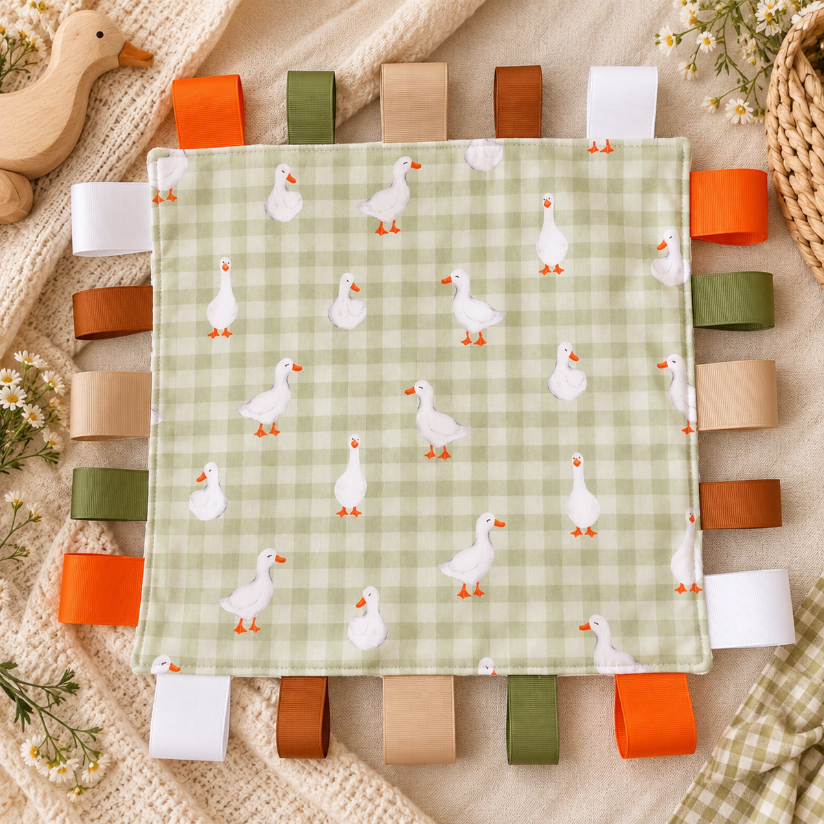 Silly Goose : Tag Blanket
