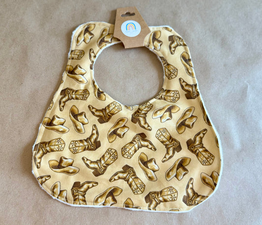 Cowboy Boots + Hats : Bib