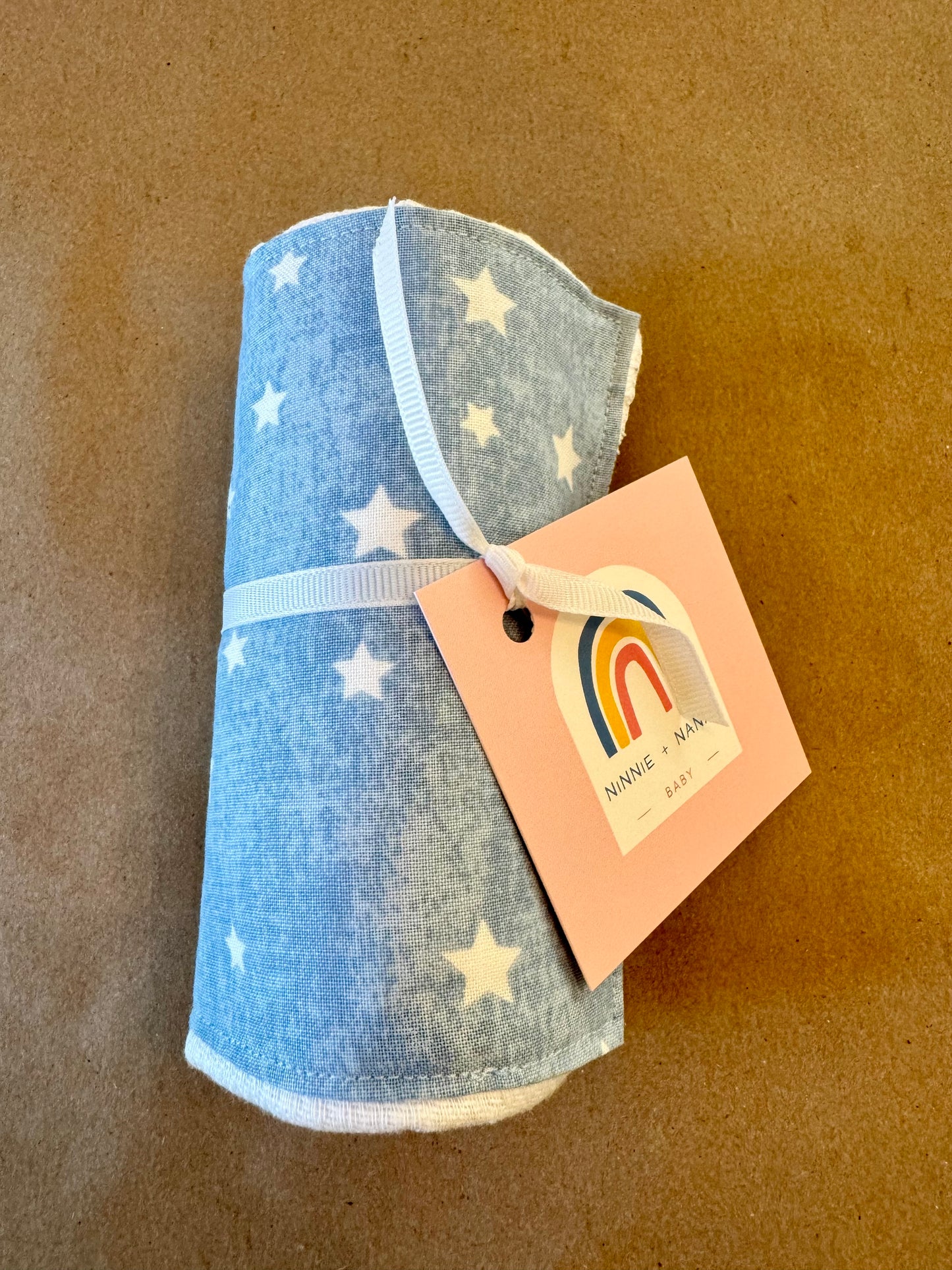 Stars : Burp Cloth