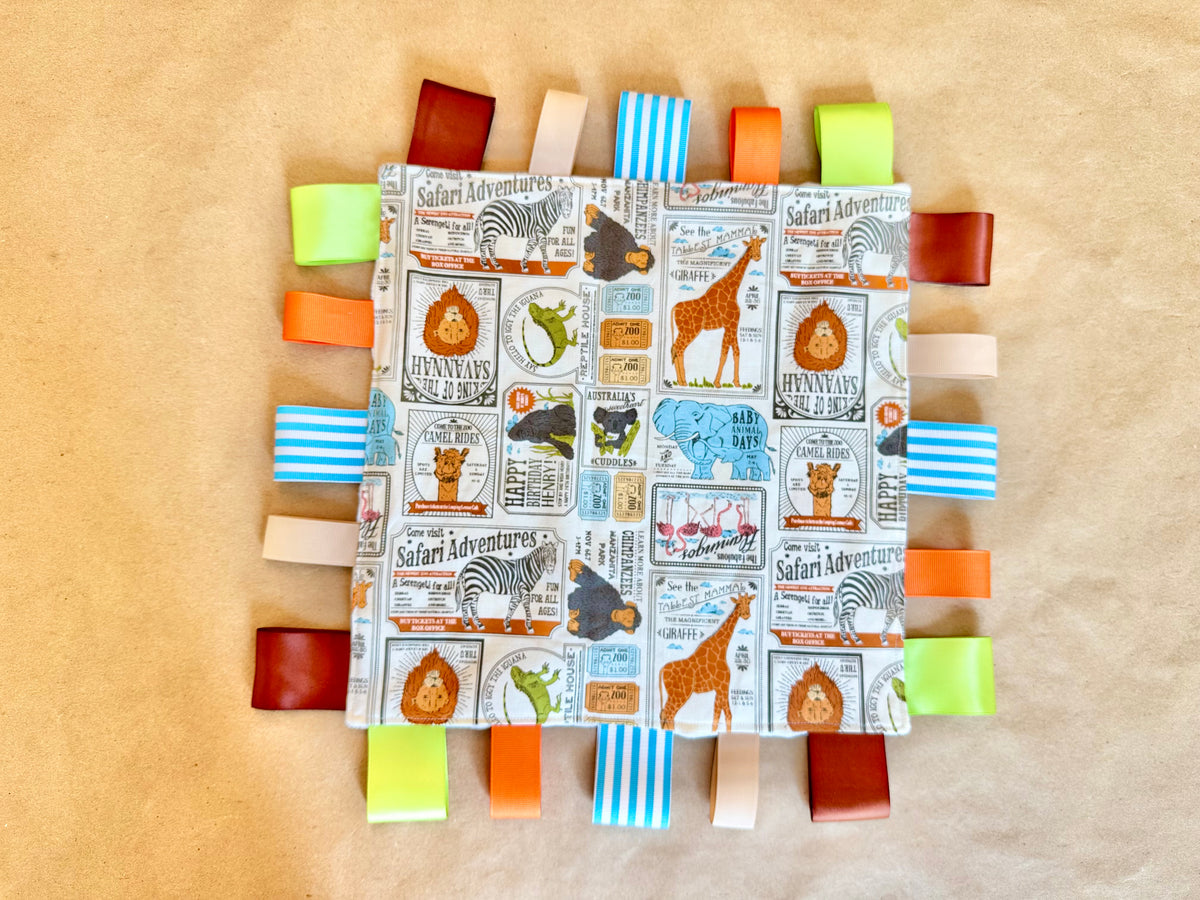 A Day at the Zoo : Tag Blanket