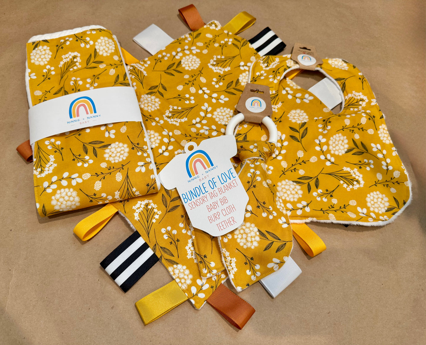 Bundle of Love - Mustard Wildflowers