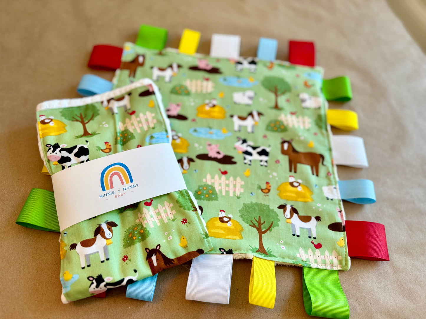 Farm Animals : Burp Cloth