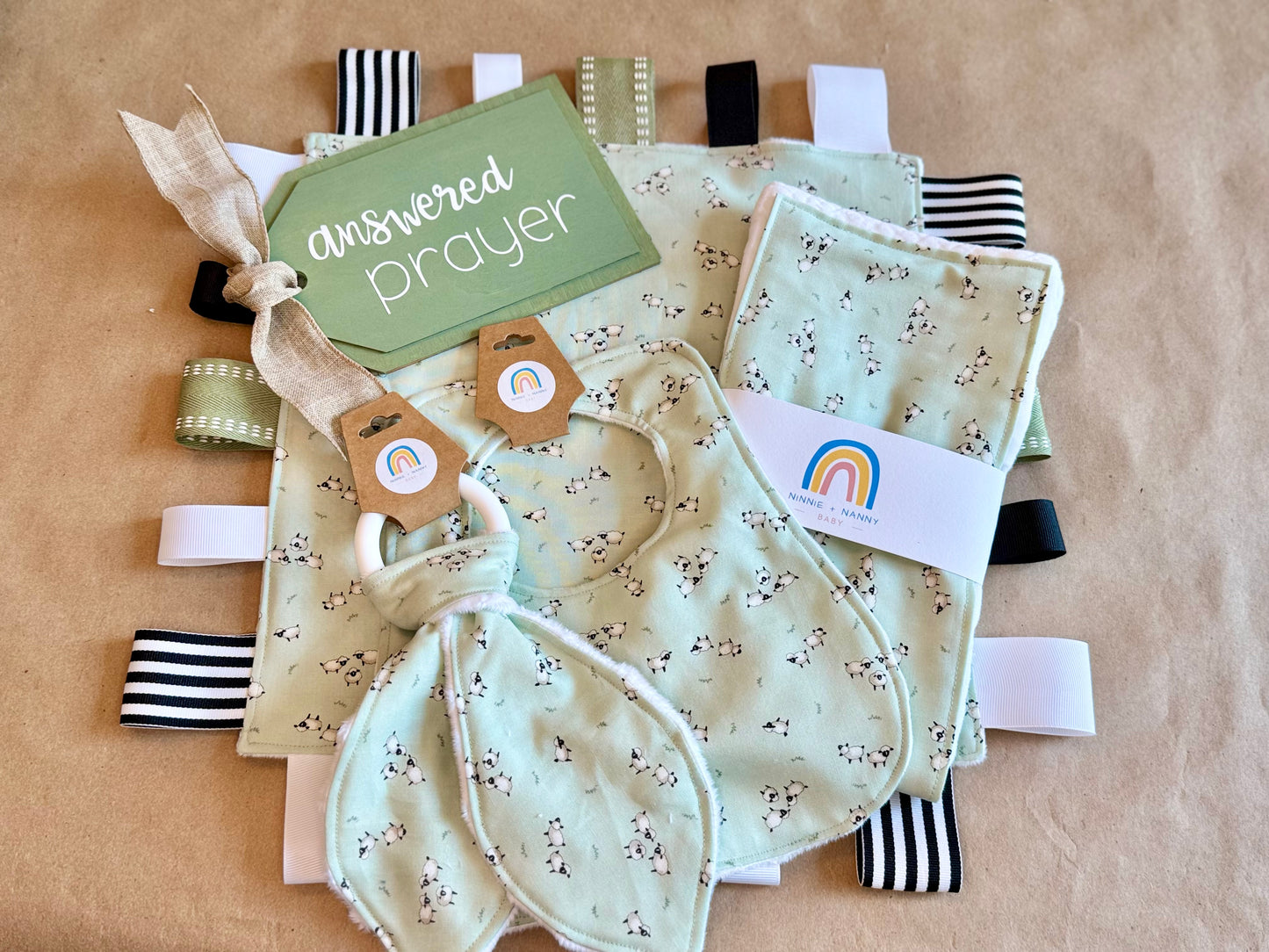 Jesus Leaves the 99 : Burp Cloth