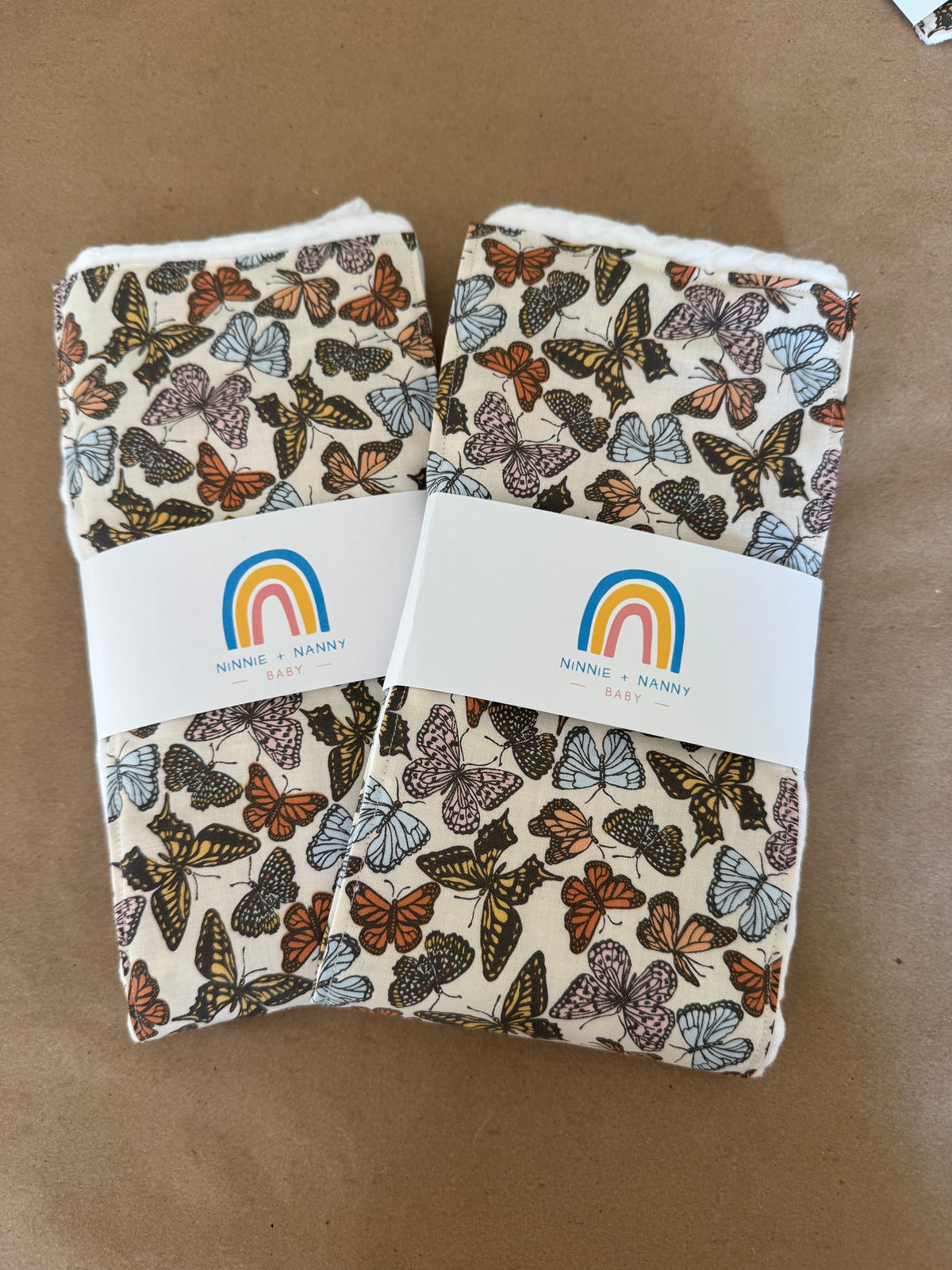 Butterfly Garden : Burp Cloth