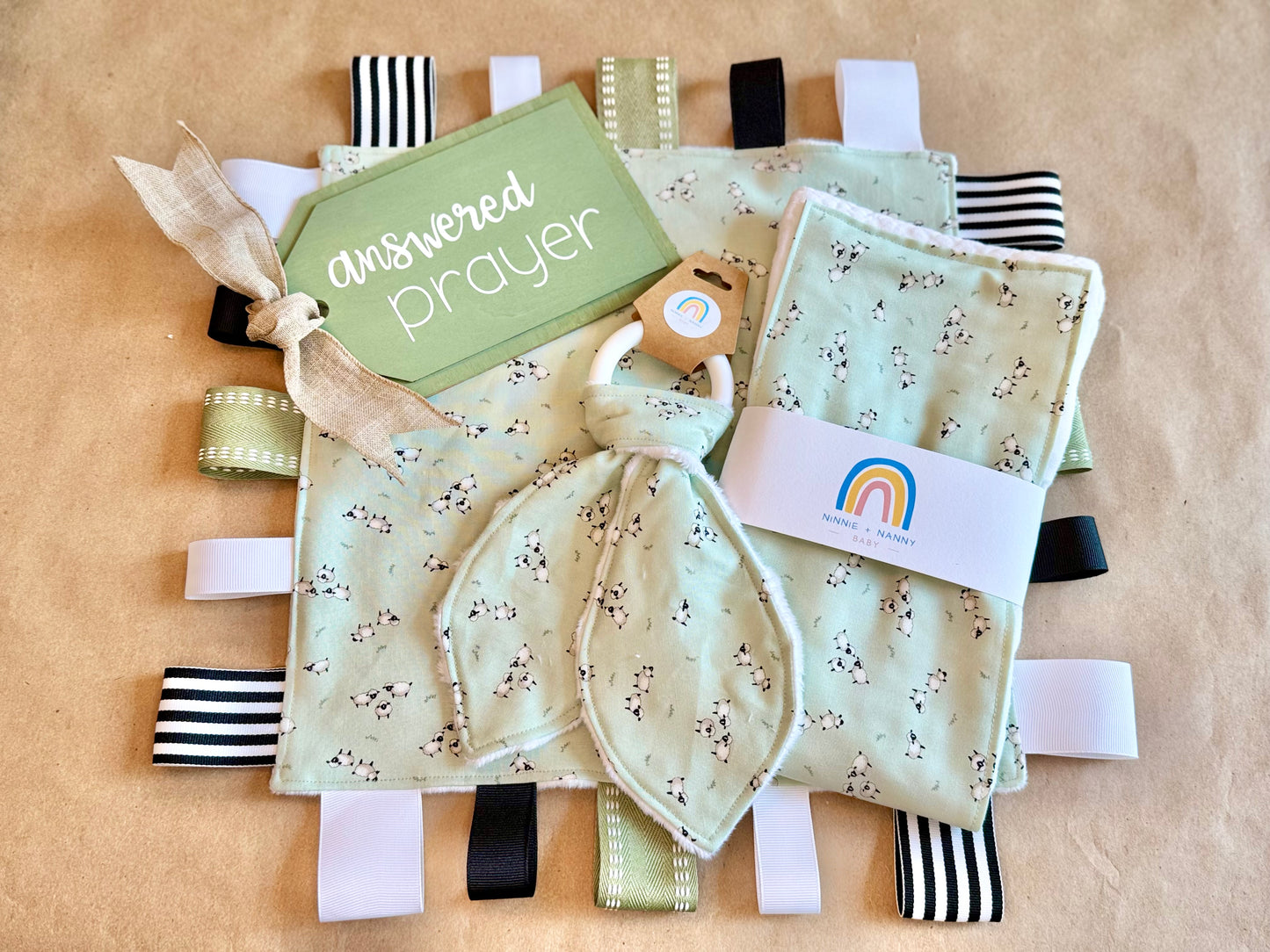 Jesus Leaves the 99 : Burp Cloth