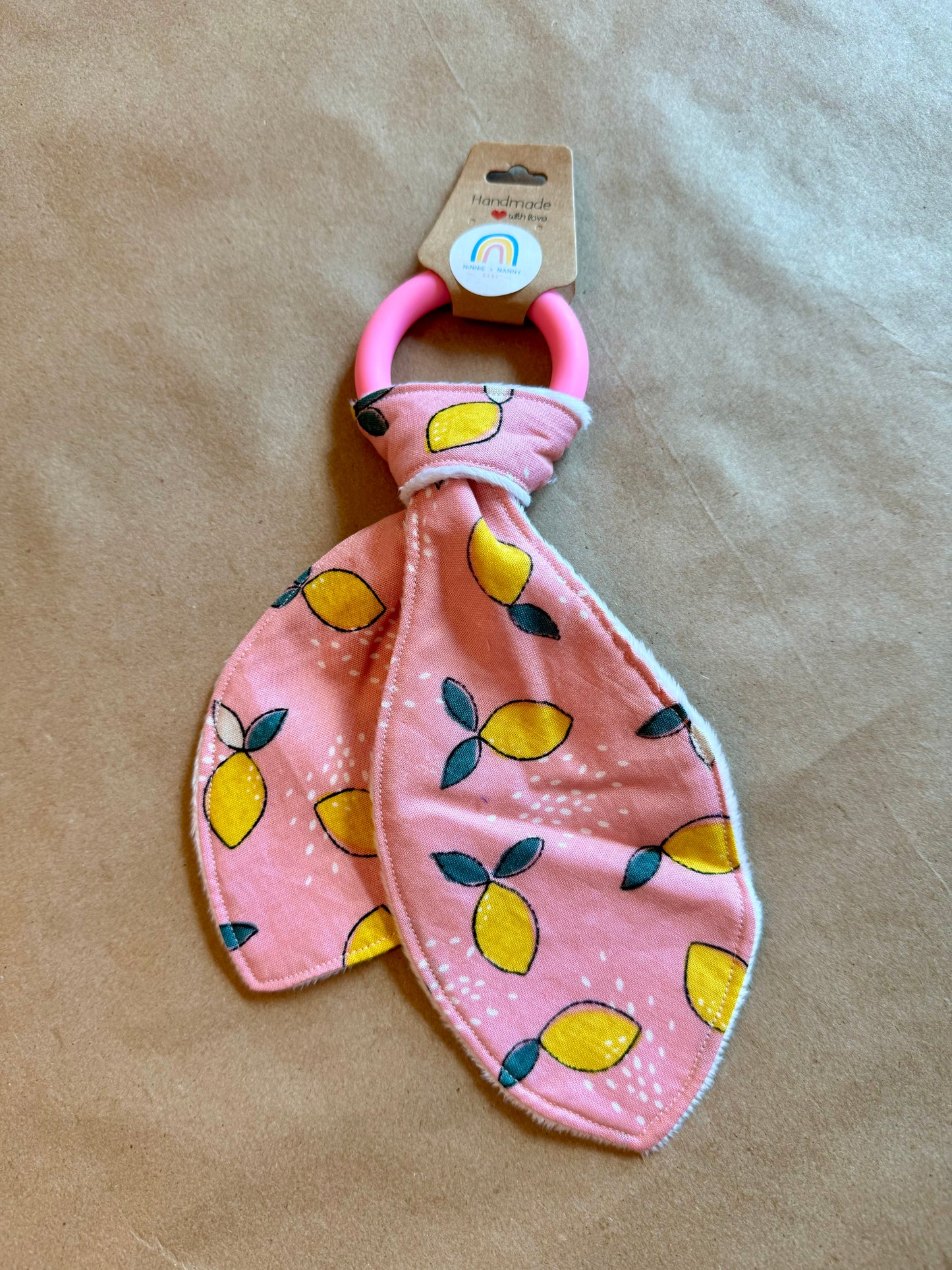 Lemons on Pink : Teether