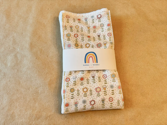 Petite Fleur : Burp Cloth