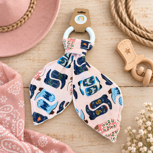 Little Cowgirl Boots : Teether