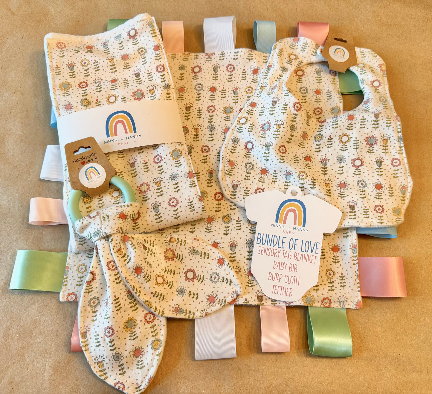 Petite Fleur : Burp Cloth