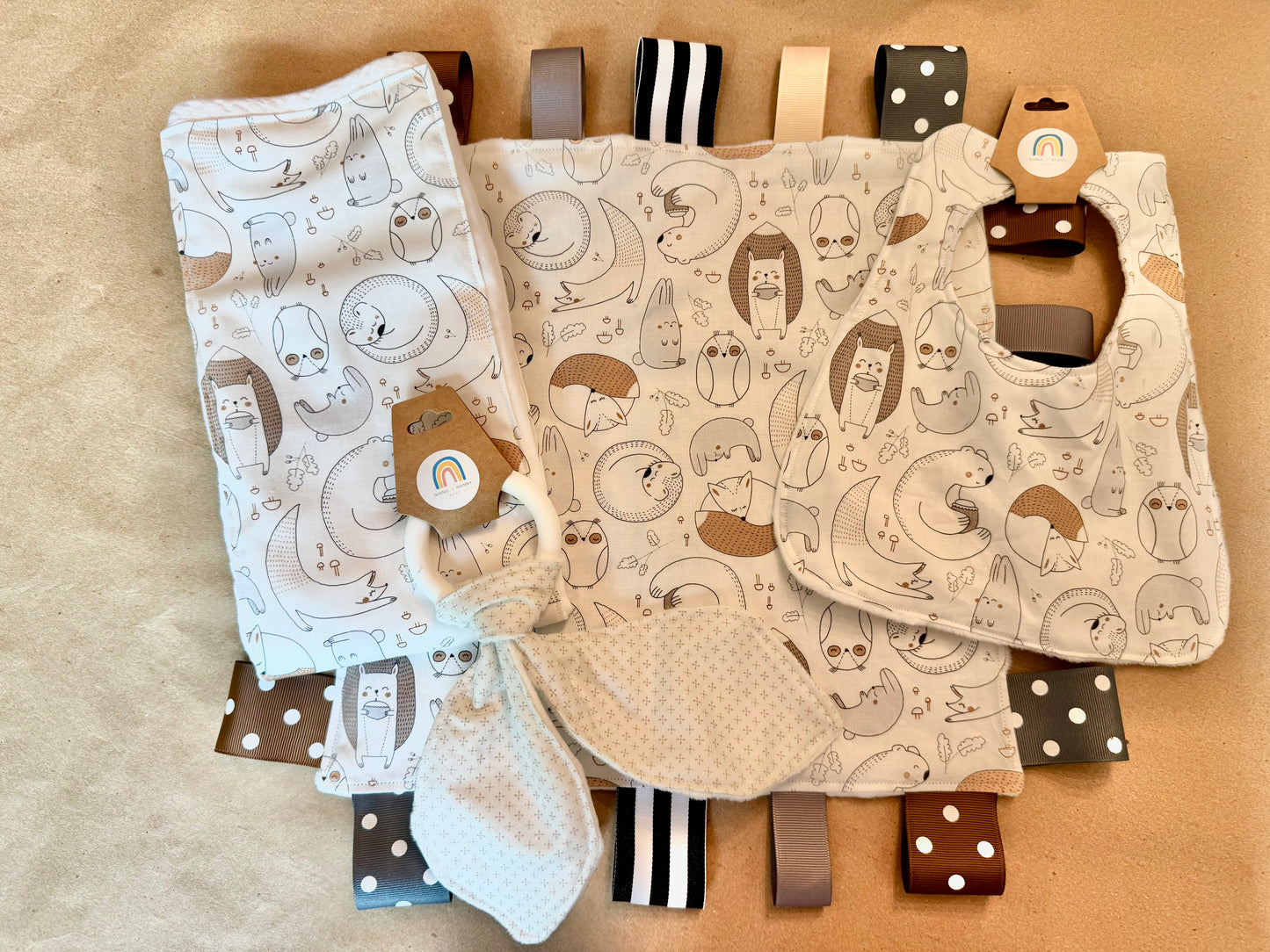 Forest Friends : Burp Cloth