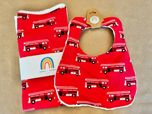 First Responders - Fire Trucks : Bib