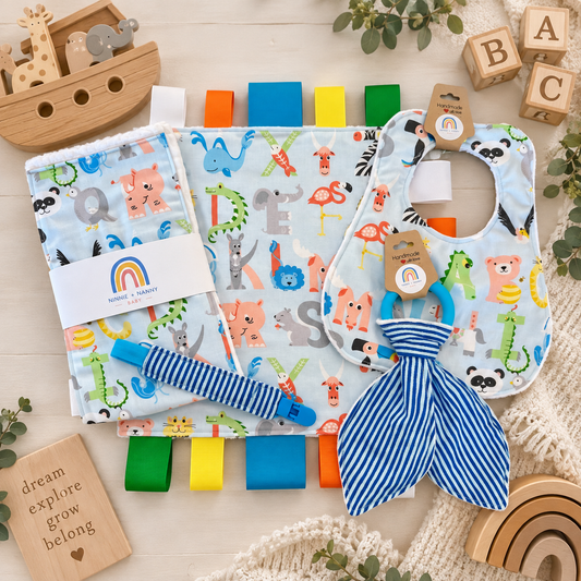 Bundle of Love - Alphabet Animals - Blue