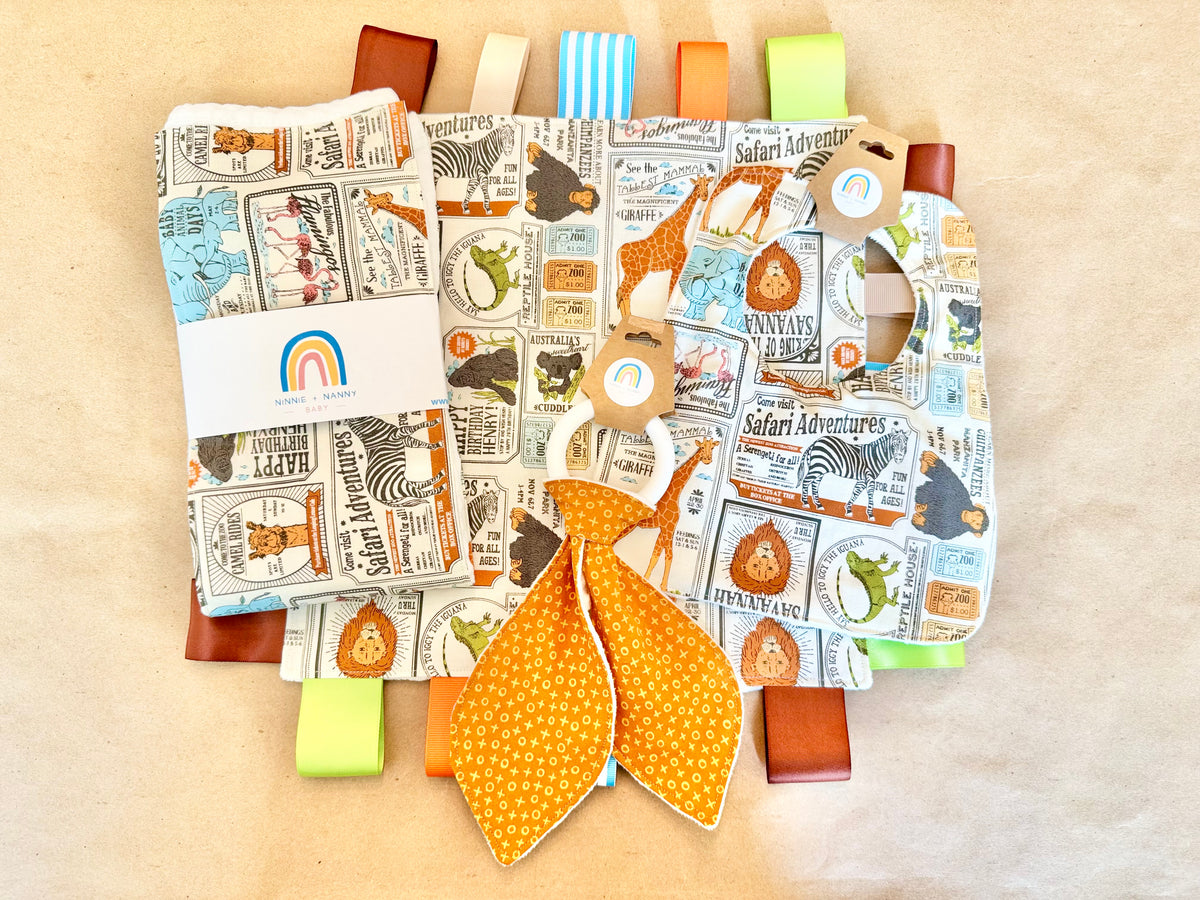 A Day at the Zoo : Tag Blanket