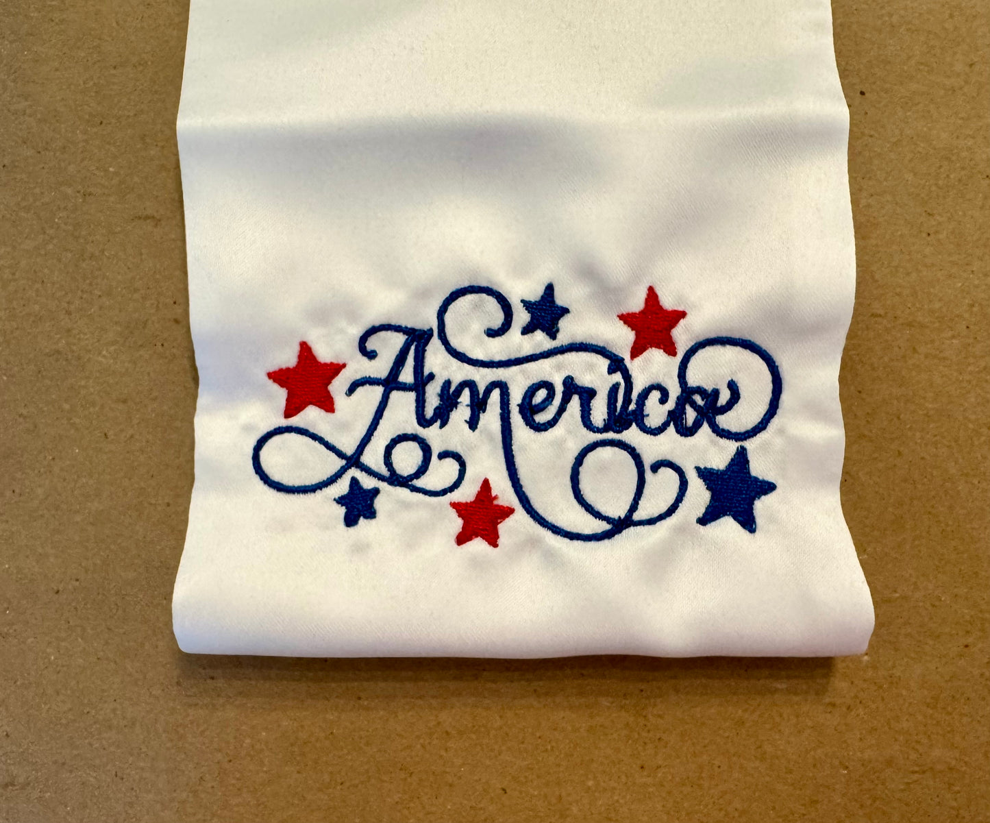 4th of July : Wreath Sash