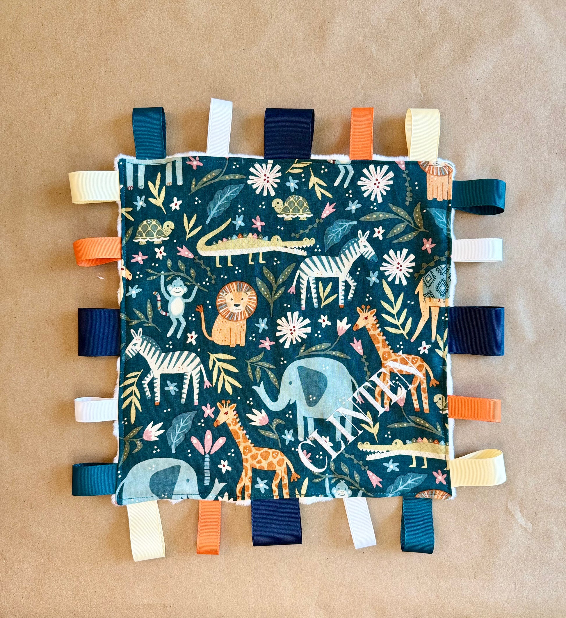 It's a Jungle Out There Tag Blanket – ninnie nanny baby