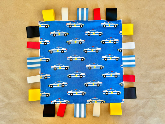 First Responders - Police Cars  : Tag Blanket