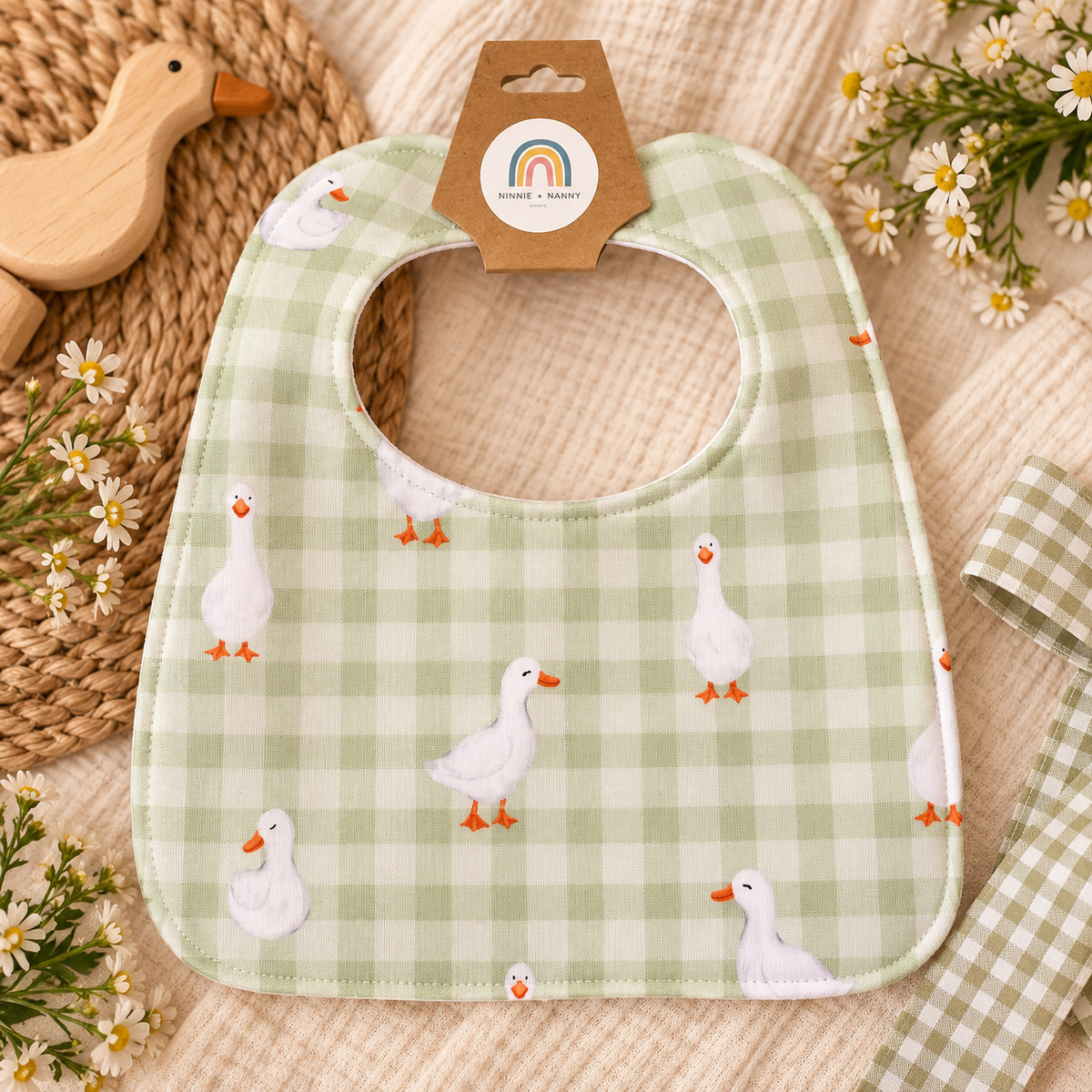 Silly Goose : Baby Bib