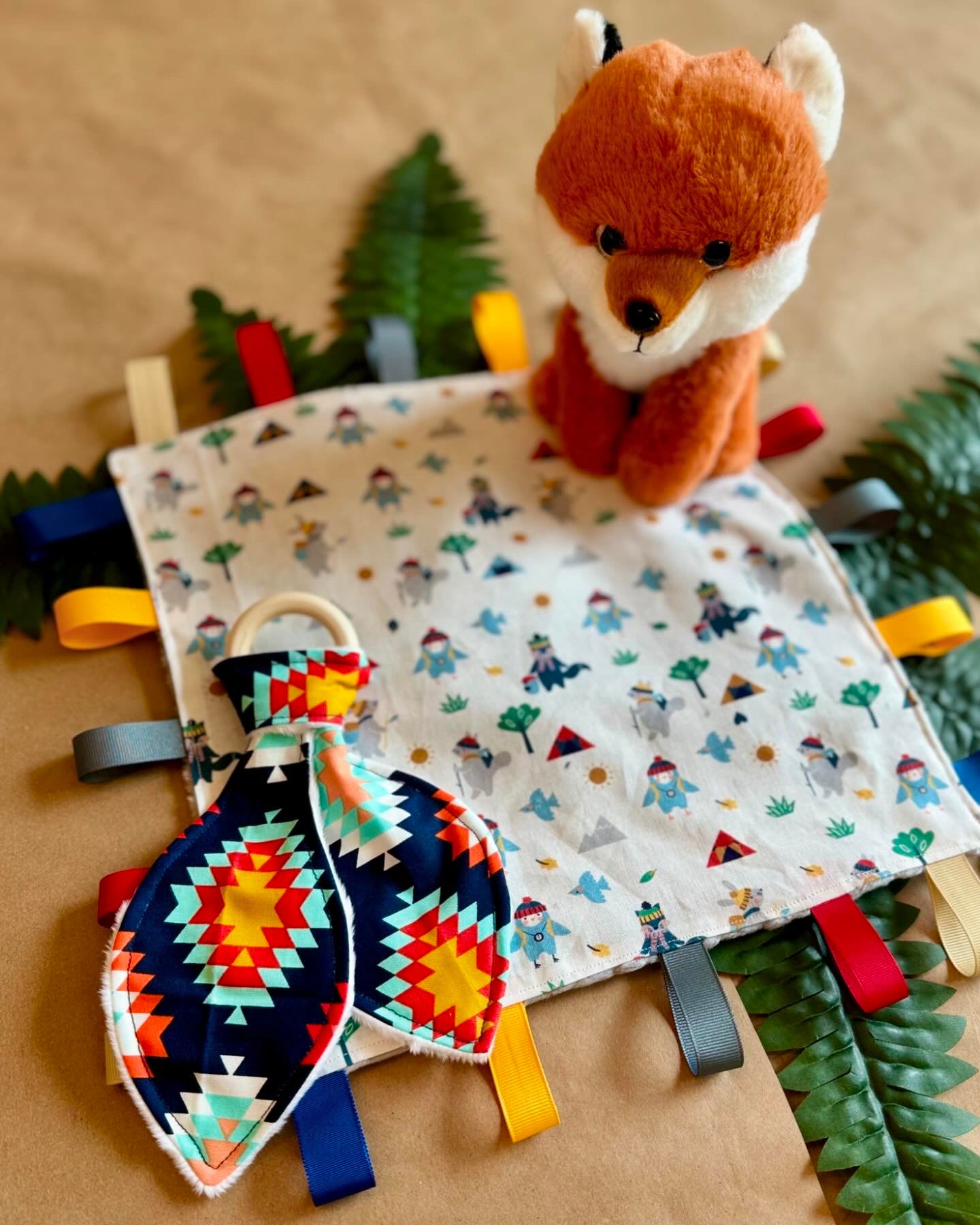 Adventure Animals Tag Blanket – ninnie nanny baby